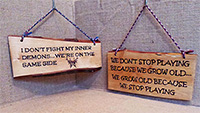 Lady Oak Wood - Shed signs