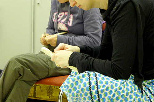 Lady Oak carving workshop